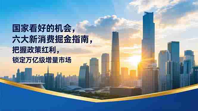 （16995期）某付费文章：国家看好的机会，六大新消费掘金指南，把握政策红利，锁定万亿级增量市场-会点社区